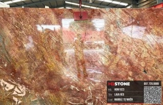 Đá Marble Lava Red